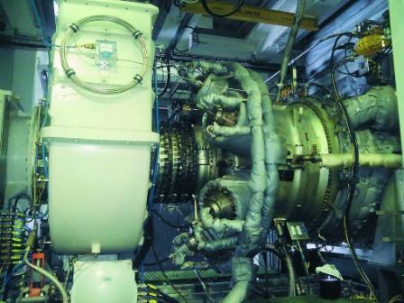 Газовый двигатель для турбины производства Siemens